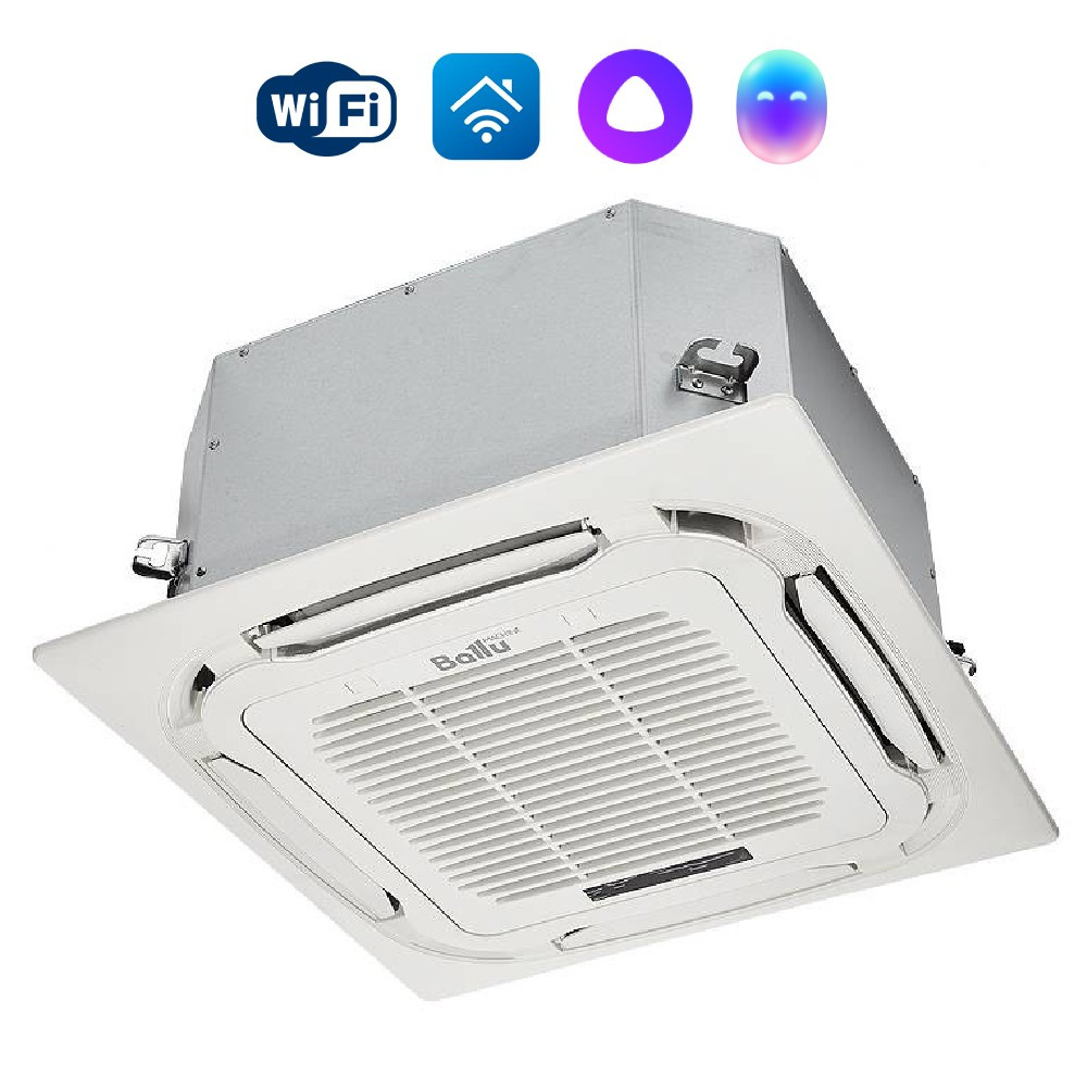 Комплект Ballu BLCI_A_C-18HN8_V3 инверторной сплит-системы, кассетного типа