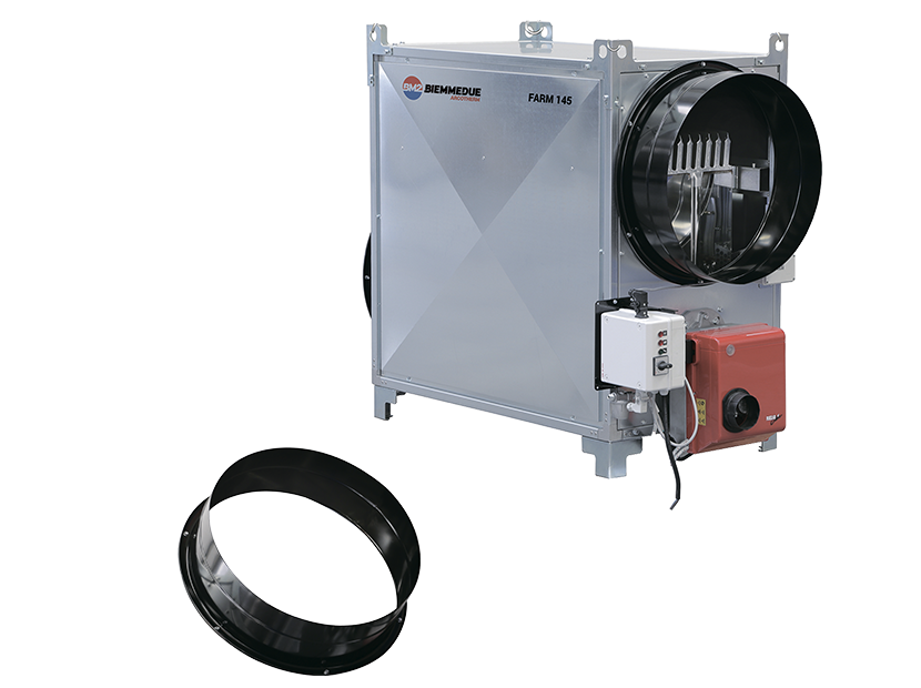 Адаптер 1-ходовой d450 мм для теплогенераторов Ballu-Biemmedue FARM 85