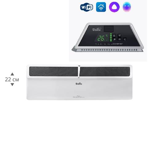 Конвектор  Ballu Plinth Transformer BEC/PL-500-2.5 I (инверторный)